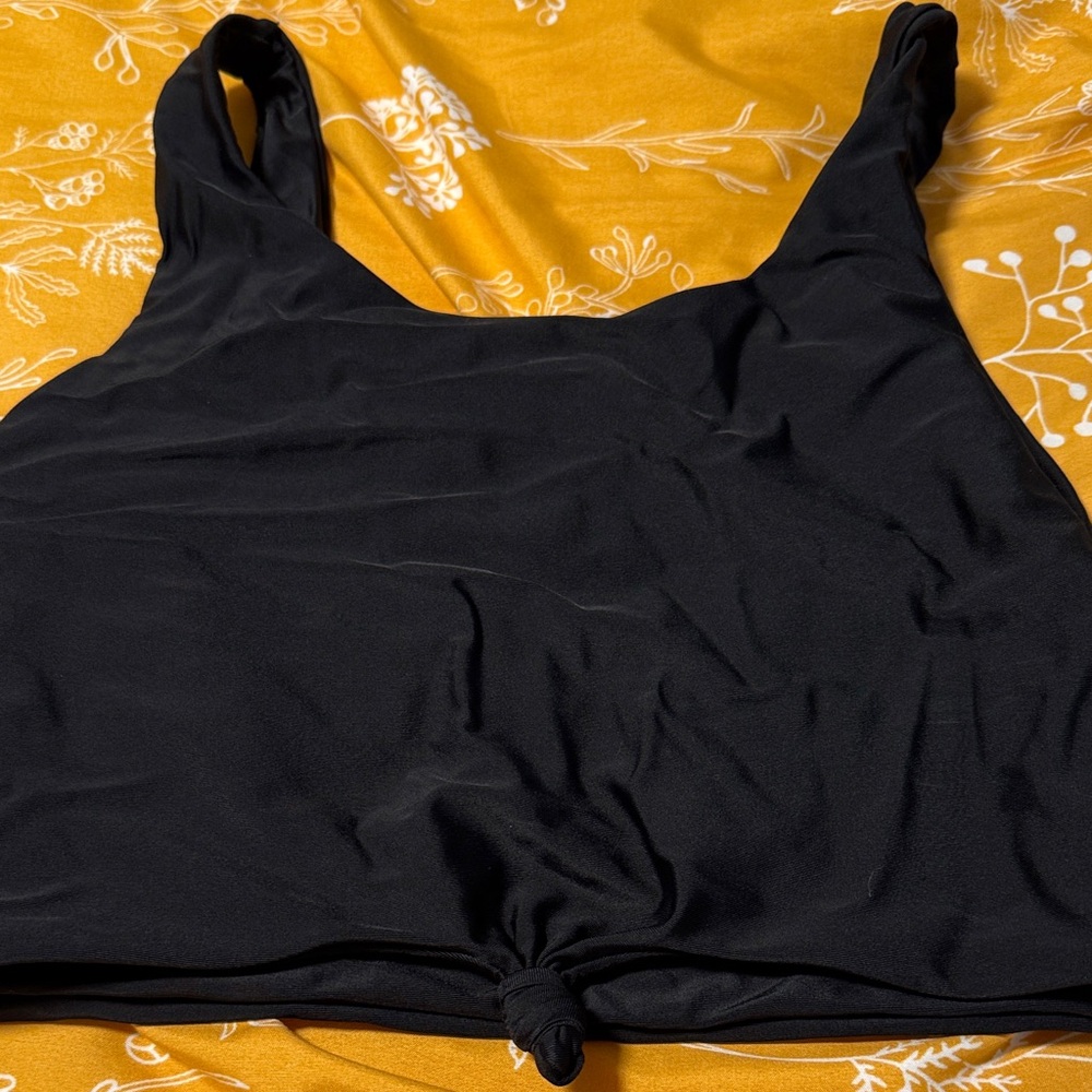 Zaful Black Swim Top